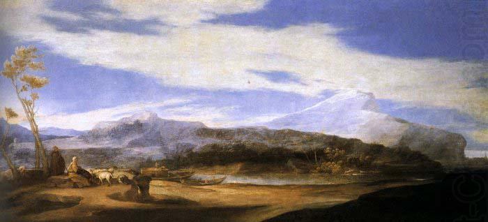 Jose de Ribera Landscape with Shepherds china oil painting image